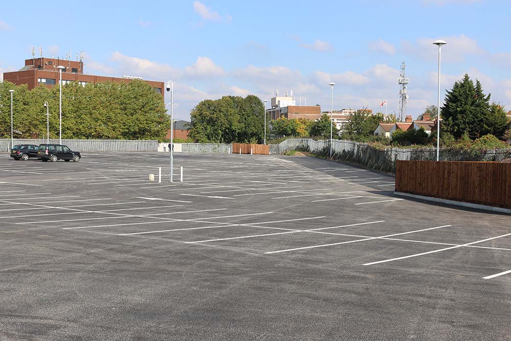 CPW Car Park complete