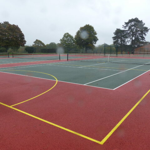 Cranleigh School tennis courts image