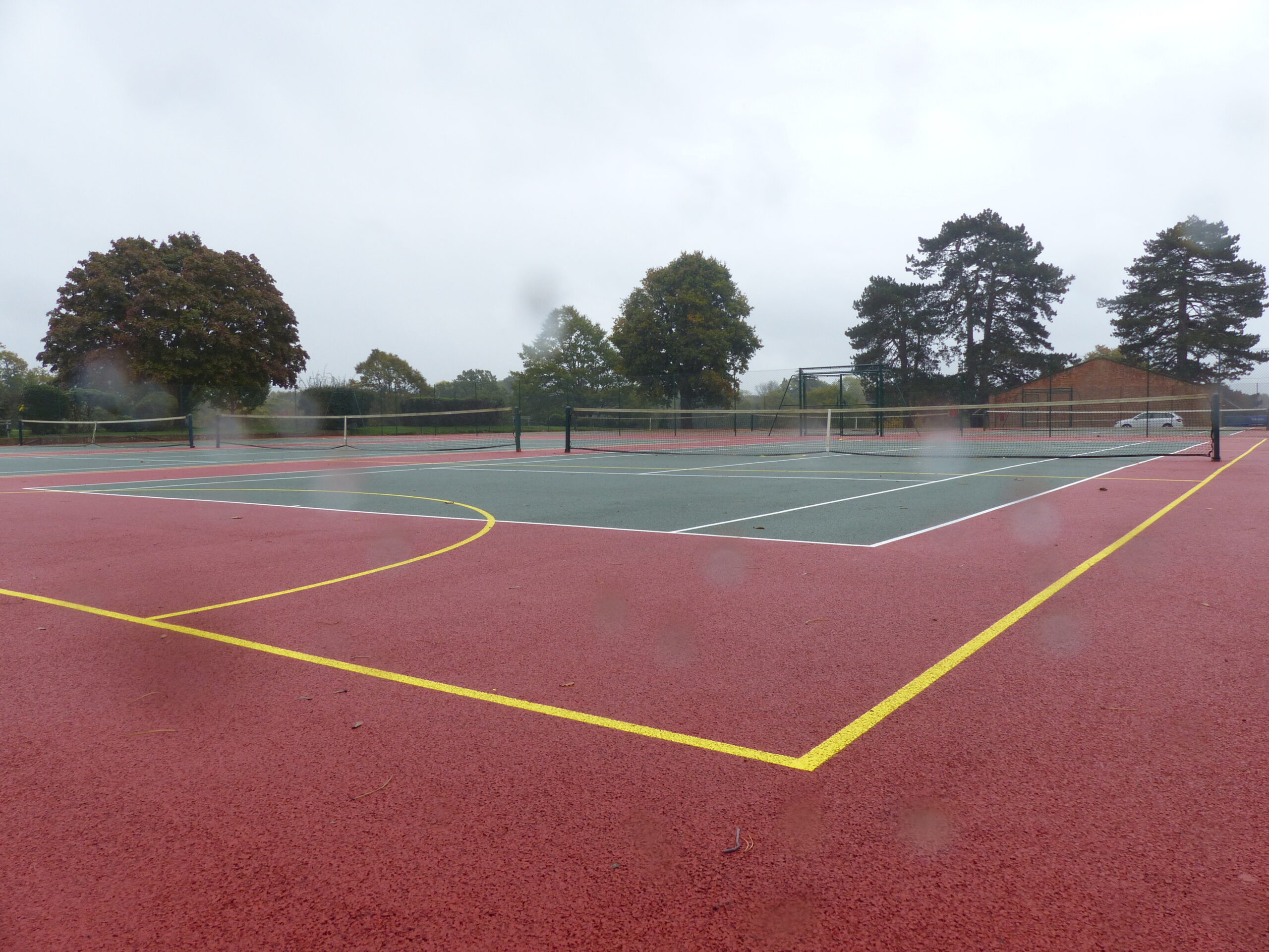 Cranleigh School tennis courts surface