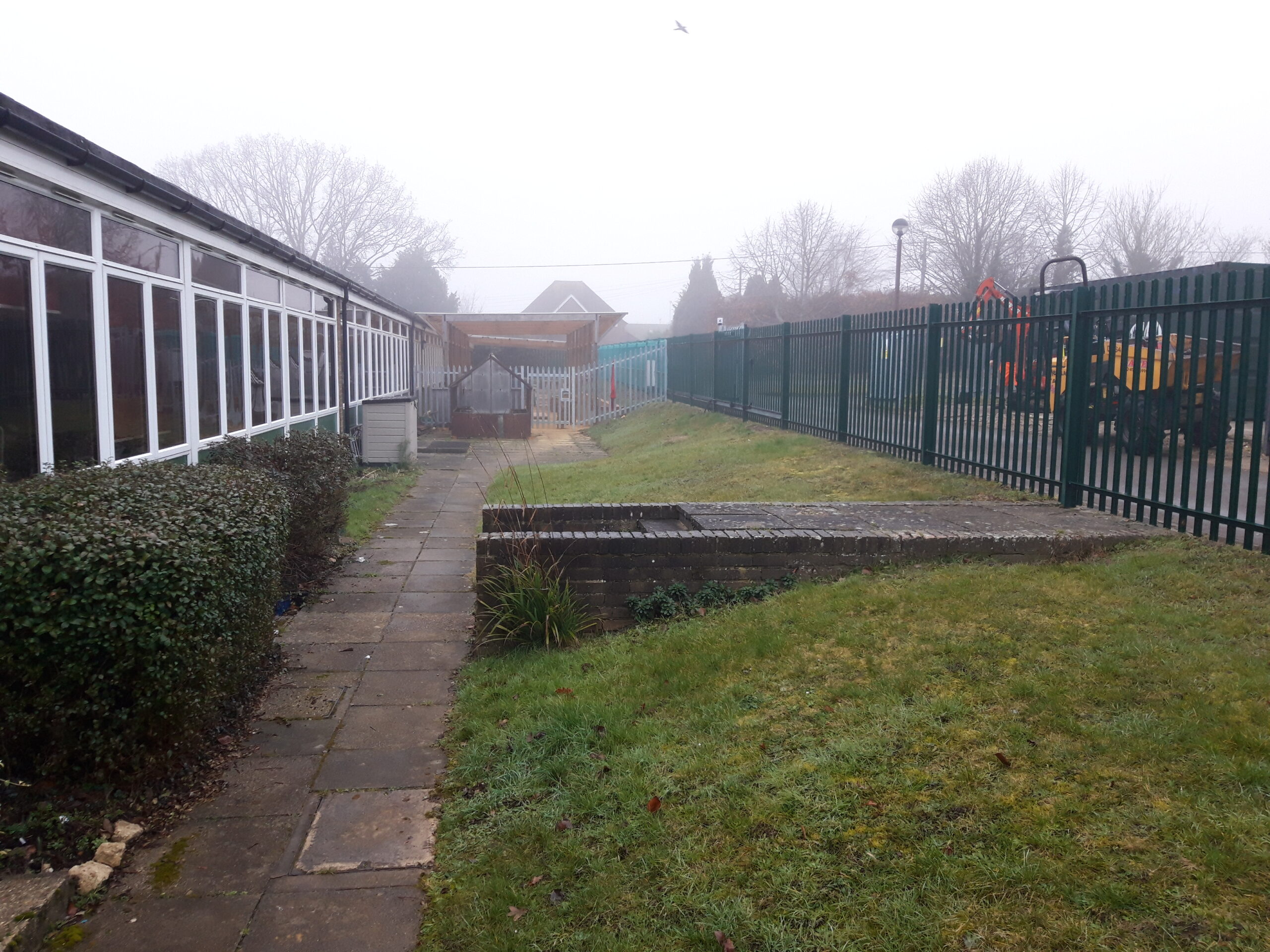 Bourne End Academy before picture